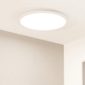 Eglo - Plafón LED regulable LED/41W/230V diá. 60 cm blanco