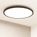 Eglo - Plafón LED regulable LED/41W/230V diá. 60 cm negro