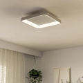 Eglo - Plafón LED regulable LORETELLO LED/12W/230V blanco + control remoto