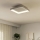 Eglo - Plafón LED regulable LORETELLO LED/12W/230V blanco + control remoto