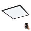 Eglo - Plafón LED regulable SALOBRENA-Z LED/33W/230V negro ZigBee