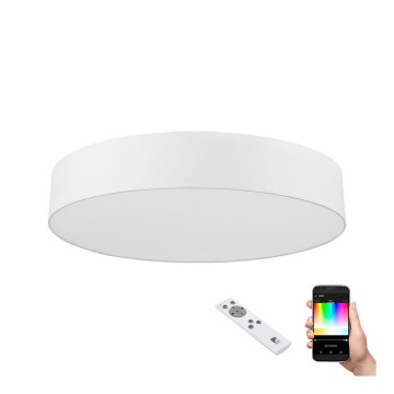 Eglo - Plafón LED RGB regulable ROMAO-C LED/42W/230V + control remoto
