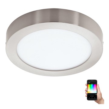 Eglo - Plafón LED RGBW regulable FUEVA-C LED/21W/230V Bluetooth