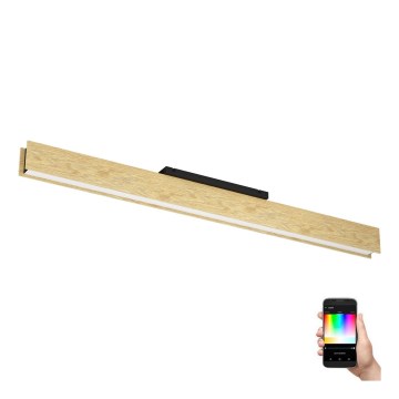 Eglo - Plafón LED RGBW regulable LED/35W/230V 2700-6500K