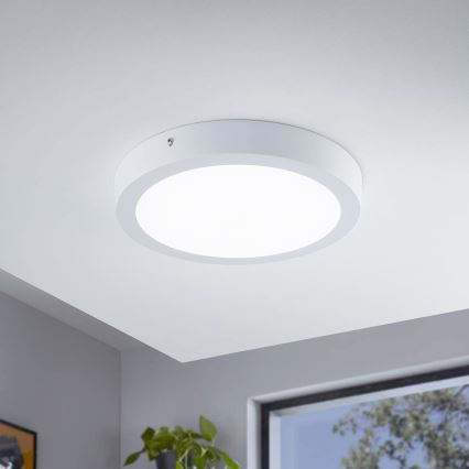 Eglo - Plafón regulable RGBW FUEVA-C LED/21W/230V