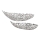 Eglo - SET 2x Bandeja decorativa 44/61 cm plata