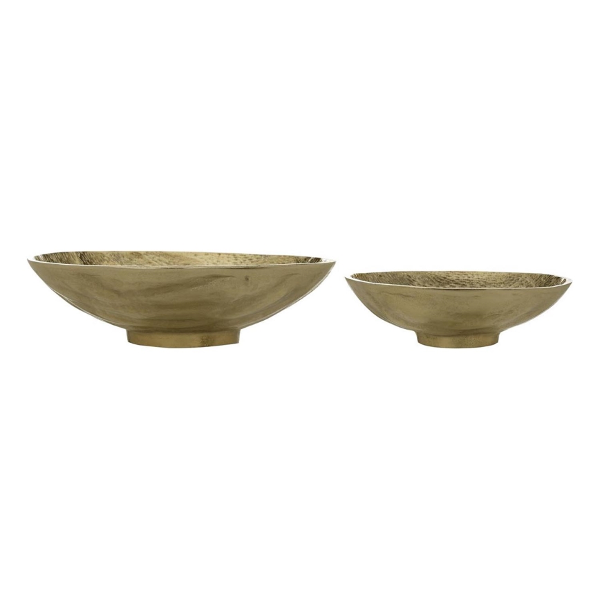 Eglo - SET 2x Bandeja decorativa diá. 28/21 cm dorado