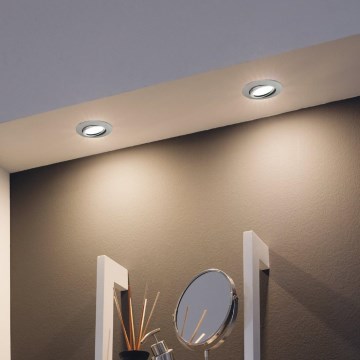 Eglo - SET 3x Iluminación LED empotrada de techo PINEDA 1xLED/4,9W/230V