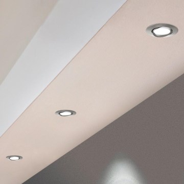 Eglo - SET 3x Lámpara empotrable LED regulable PINEDA 1xLED/5,5W/230V