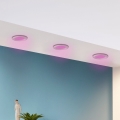 Eglo - SET 3x LED RGB Lámpara empotrable regulable FUEVA-C 1xLED/3W/230V