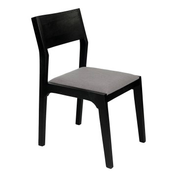 Eglo - Silla de comedor 84x55 cm negro/gris