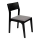 Eglo - Silla de comedor 84x55 cm negro/gris