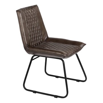 Eglo - Silla de comedor 88x63 cm marrón