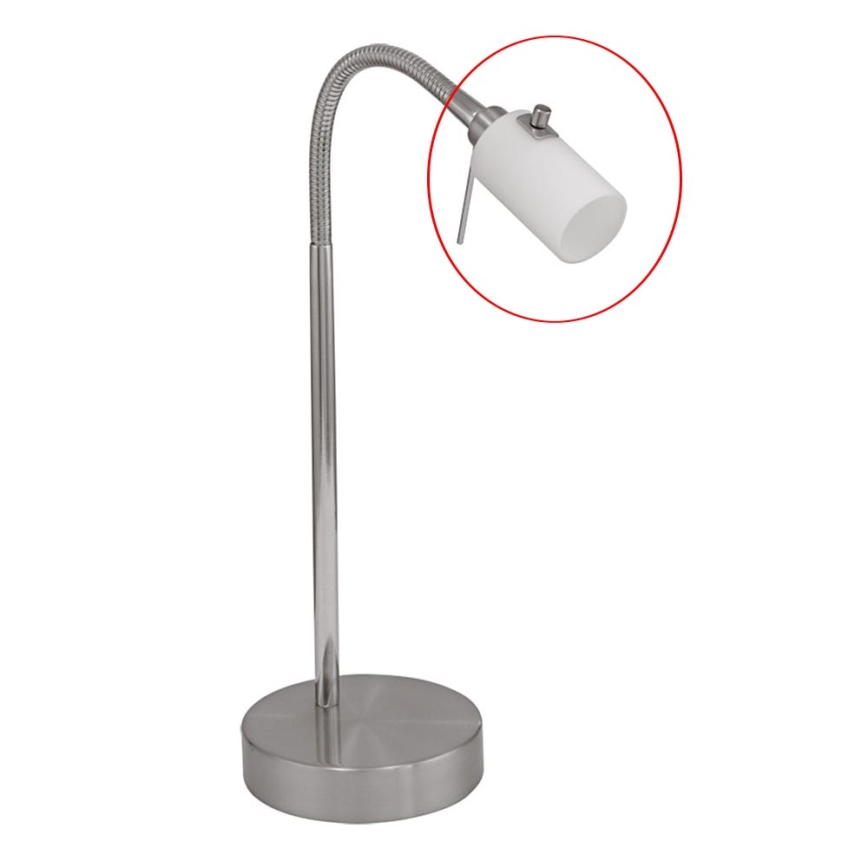 Eglo - Vidrio de recambio para lámpara de mesa BENGA ópalo mate