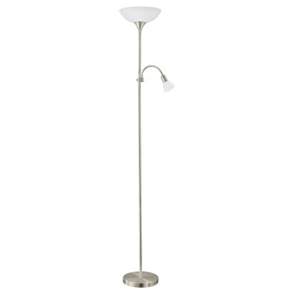 Eglo - Vidrio de recambio para lámpara de pie de lectura UP 4 diá. 8 cm blanco