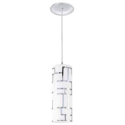 Eglo - Vidrio de repuesto para lámpara de araña y lámpara BAYMAN blanco/cromo brillante