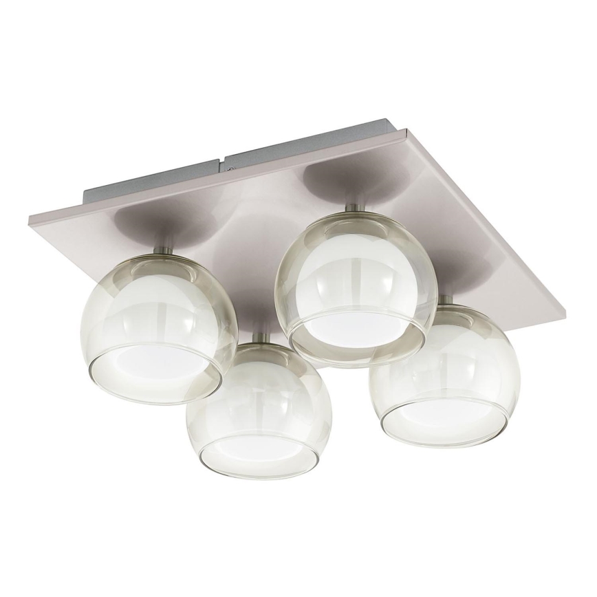 Eglo - Vidrio de repuesto para lámpara de araña y lámpara de techo ROMAGNESE diá. 5,5 cm inner/blanco leche