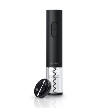 ELDONEX EWO-2100-BK - Sacacorchos eléctrico 4xAA negro