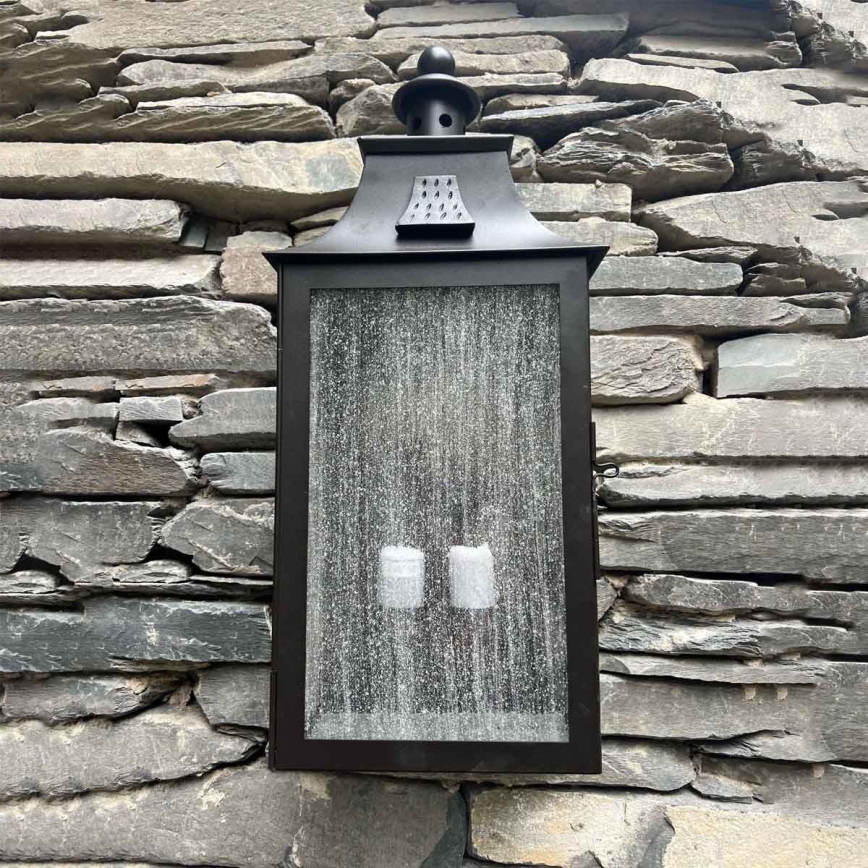 Elstead - Aplique de exterior KENDAL 2xE14/60W/230V IP44