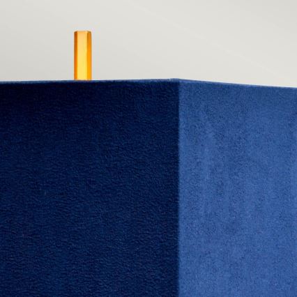 Elstead - Lámpara de mesa APOLLO 1xE27/60W/230V dorado/azul