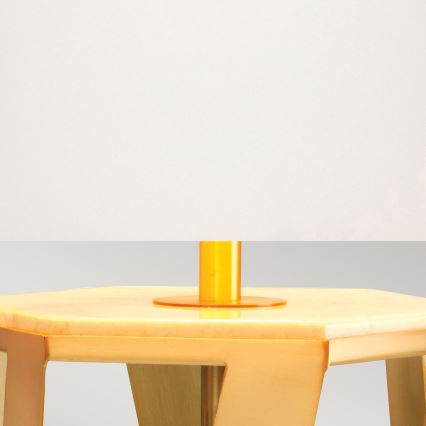 Elstead - Lámpara de mesa APOLLO 1xE27/60W/230V dorado/blanco