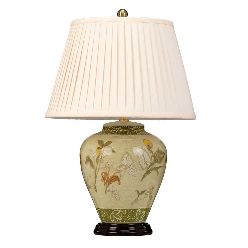 Elstead - Lámpara de mesa ARUM LILY 1xE27/60W/230V