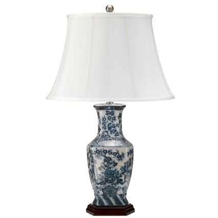 Elstead - Lámpara de mesa AZUL HEX 1xE27/60W/230V