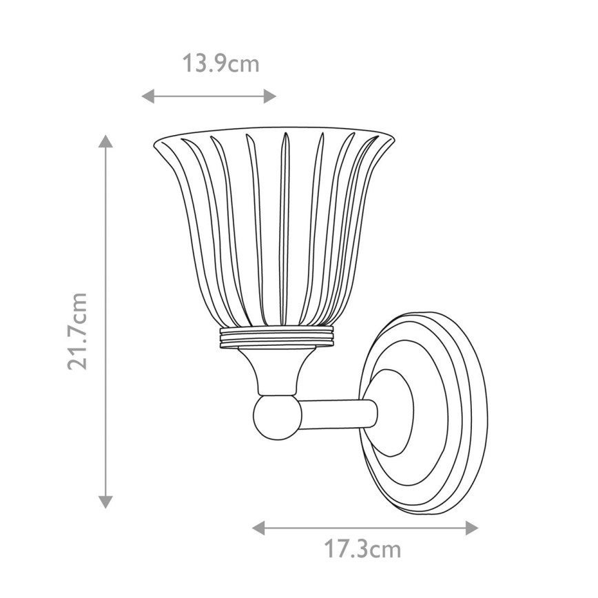 Elstead - Aplique LED de baño AUSTEN 1xG9/3W/230V 3000K IP44