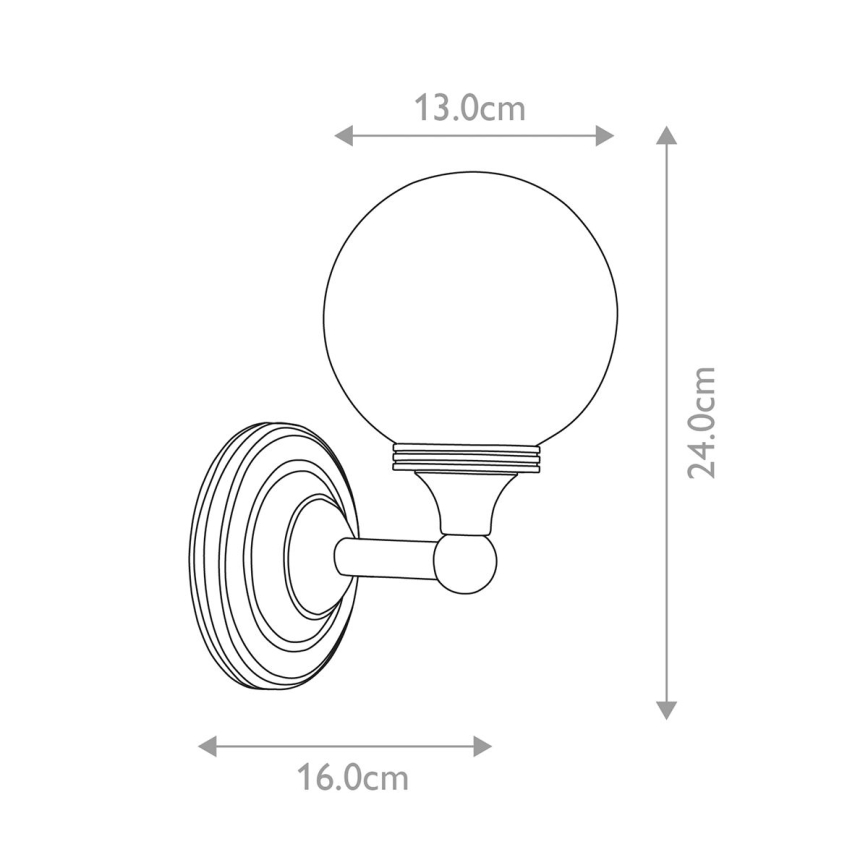 Elstead - Aplique LED de baño AUSTEN 1xG9/3W/230V IP44