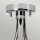 Elstead - Lámpara colgante de baño LED FALMOUTH 1xG9/3W/230V IP44 negro/cromo brillante