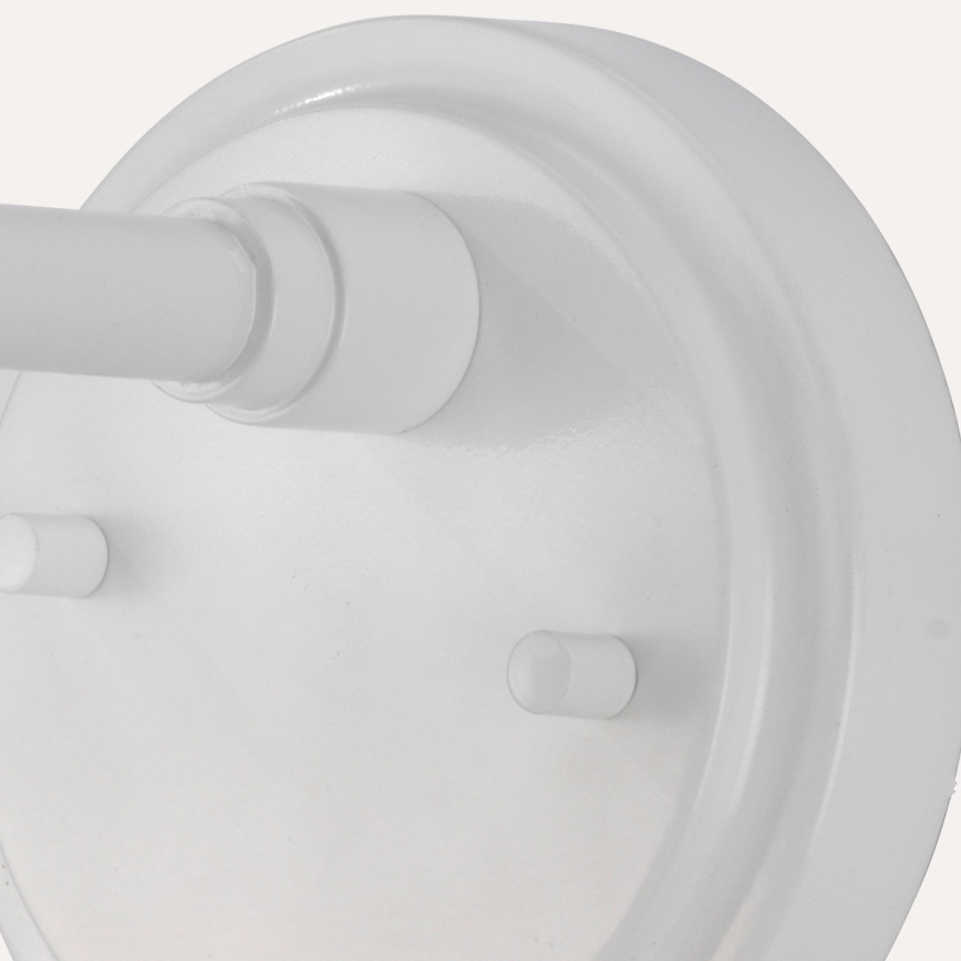 Elstead BATH-MORVAH1-W - Aplique de baño MORVAH 1xE27/60W/230V IP44 blanco