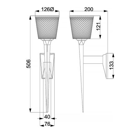 Elstead - Aplique LED de baño VERITY 1xG9/3W/230V IP44