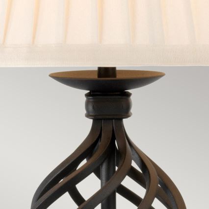 Elstead - Lámpara de mesa BELFRY 1xE27/60W/230V