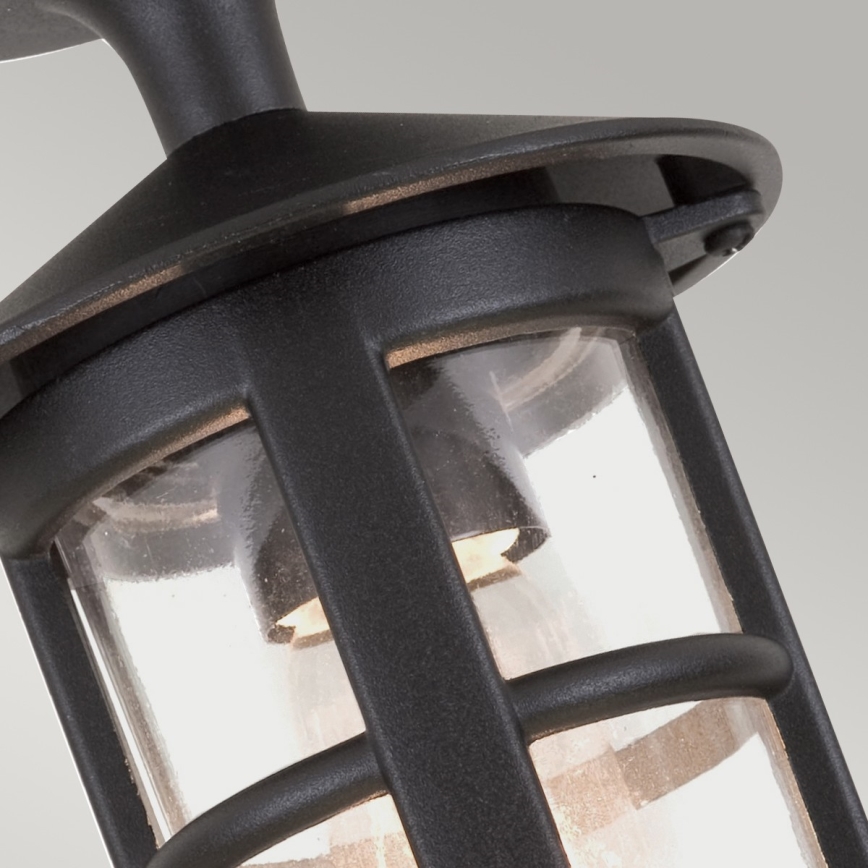 Elstead BL21A-BLACK - de exterior lámpara de techo HEREFORD 1xE27/100W/230V IP43