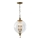 Elstead FE-ARGENTO-P - Lámpara colgante con cadena ARGENTO 3xE14/60W/230V