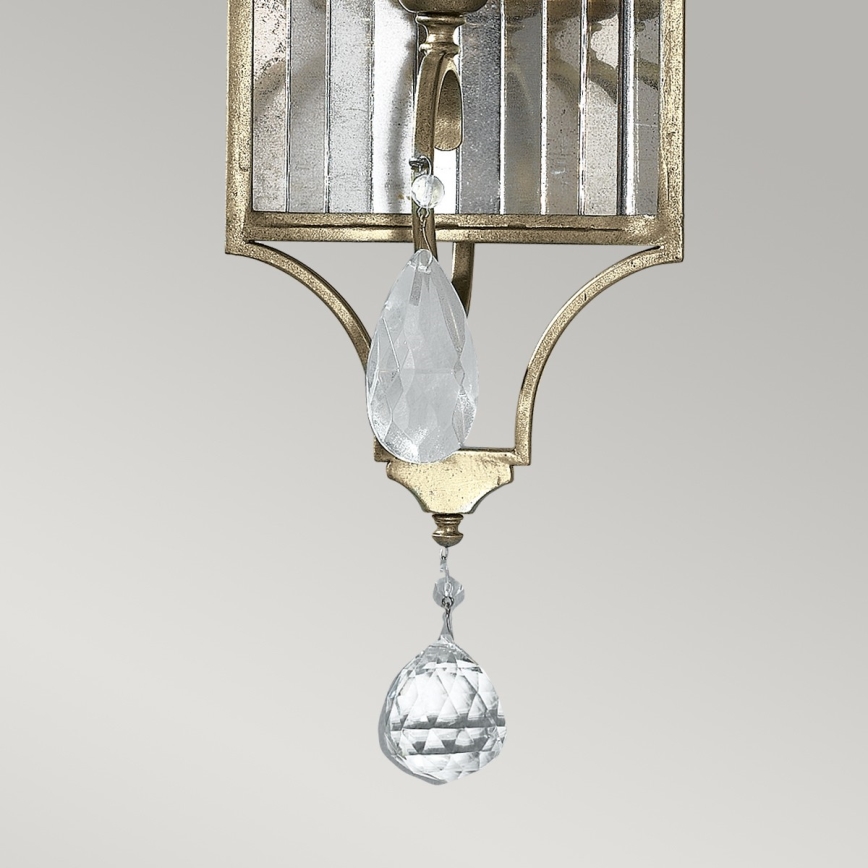 Elstead FE-GIANNA1 - Aplique de cristal GIANNA 1xE14/60W/230V