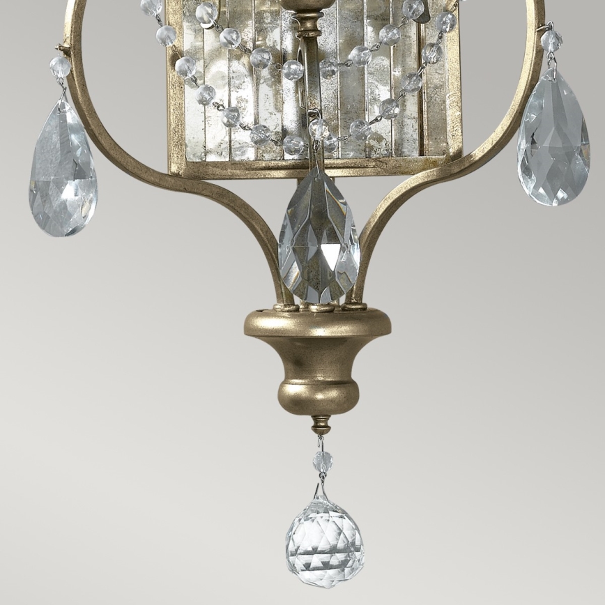 Elstead FE-GIANNA3W - Aplique de cristal GIANNA 3xE14/60W/230V
