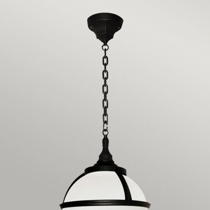 Elstead - Lámpara colgante para exterior GLENBEIGH 1xE27/60W/230V IP44