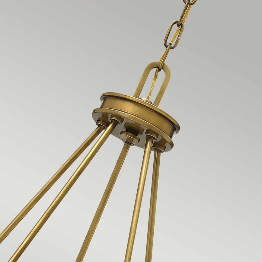 Elstead HK-COLLIER5 - Lámpara colgante con cadena COLLIER 5xE27/100W/230V