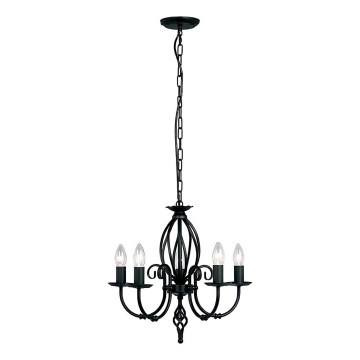 Elstead - Lámpara colgante con cadena ARTISAN 5xE14/60W/230V