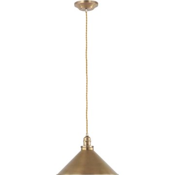 Elstead - Lámpara colgante PROVENCE 1xE27/60W/230V dorado
