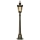 Elstead - Lámpara de exterior PHILADELPHIA 1xE27/100W/230V IP44 negro
