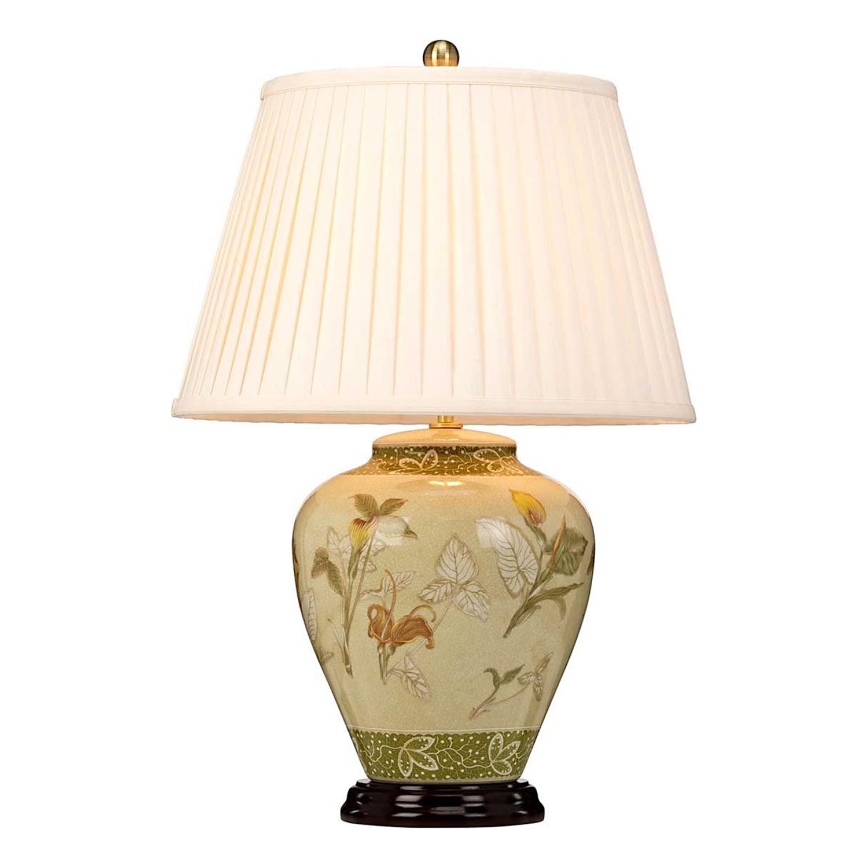 Elstead - Lámpara de mesa ARUM LILY 1xE27/60W/230V