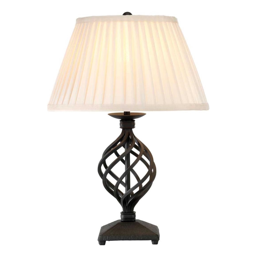 Elstead - Lámpara de mesa BELFRY 1xE27/60W/230V