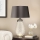 Elstead - Lámpara de mesa LED LENA 1xE27/40W/230V + 1xGU10/7W 74 cm gris