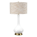 Elstead - Lámpara de mesa MILO 1xE27/60W/230V beige