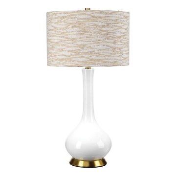 Elstead - Lámpara de mesa MILO 1xE27/60W/230V beige