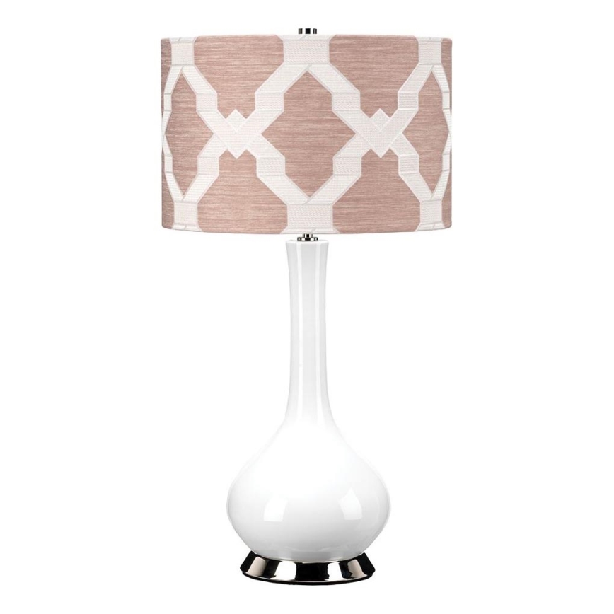 Elstead - Lámpara de mesa MILO 1xE27/60W/230V rosa