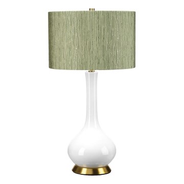 Elstead - Lámpara de mesa MILO 1xE27/60W/230V verde