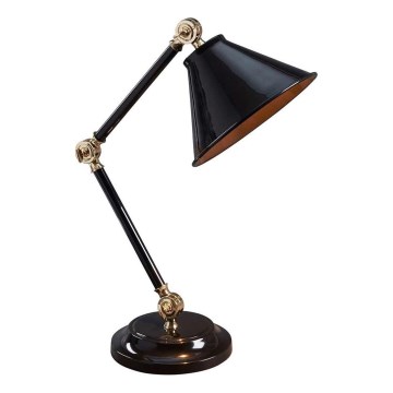 Elstead - Lámpara de mesa PROVENCE ELEMENT 1xE27/60W/230V negro